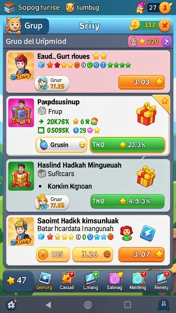 Tampilan antarmuka yang menarik dan mudah digunakan.