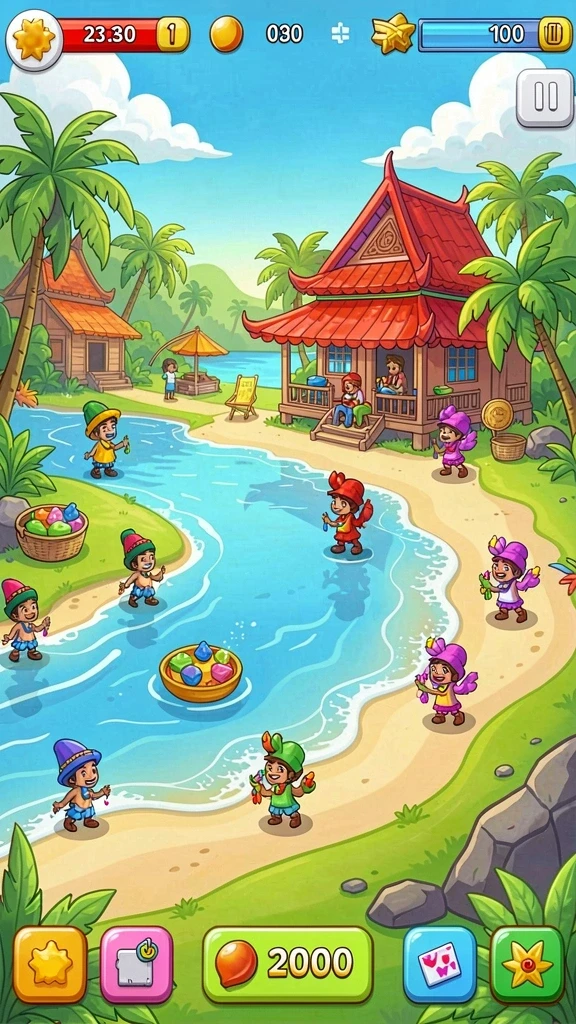Fitur multiplayer yang memungkinkan bermain bersama teman.