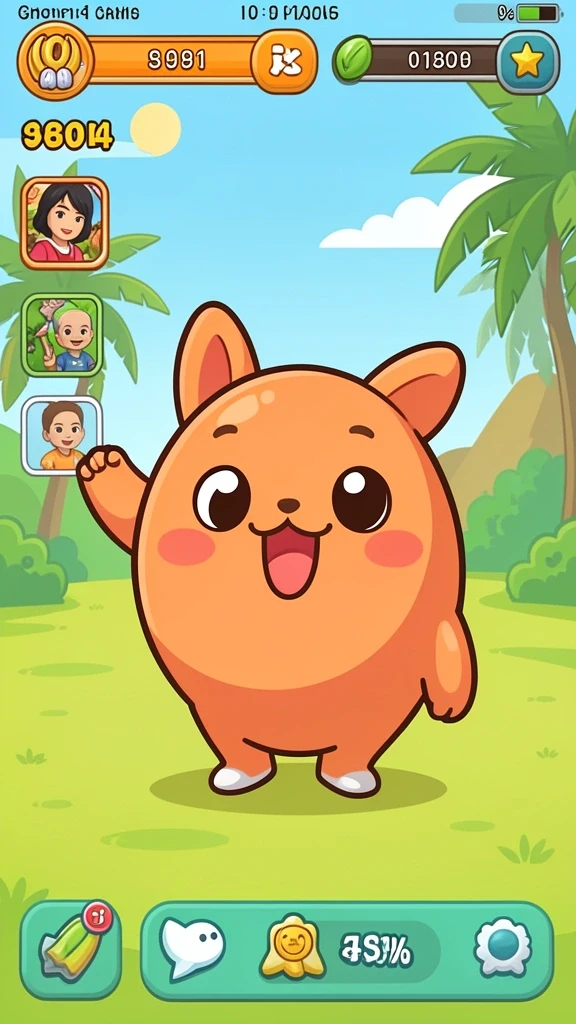 Grafis yang memukau saat beraksi dalam game.