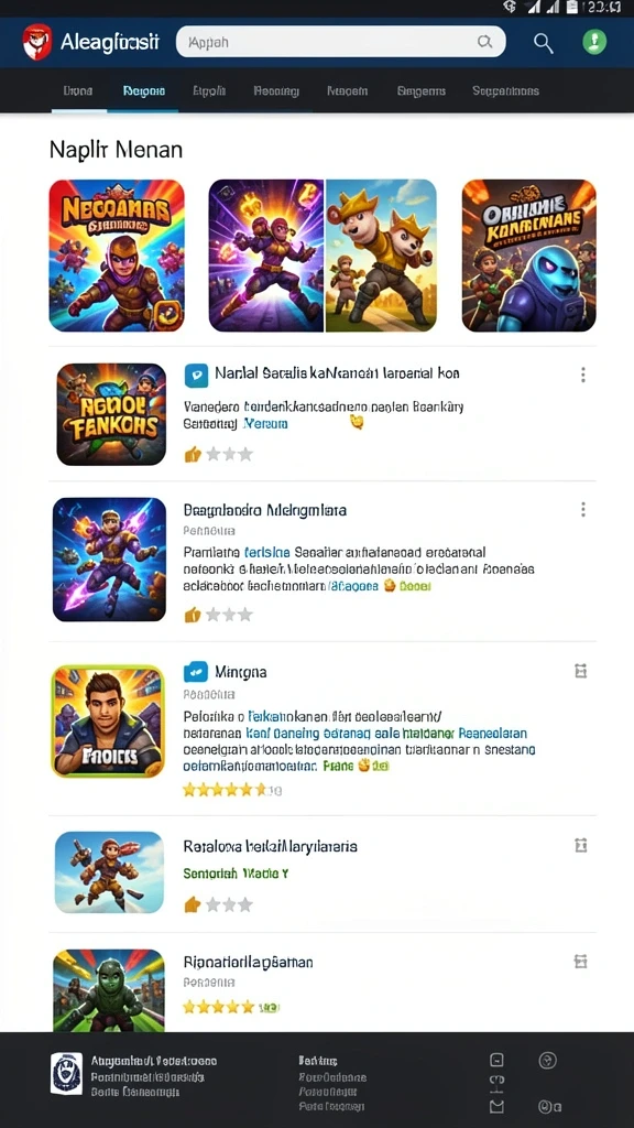 Fitur turnamen yang seru dan kompetitif.