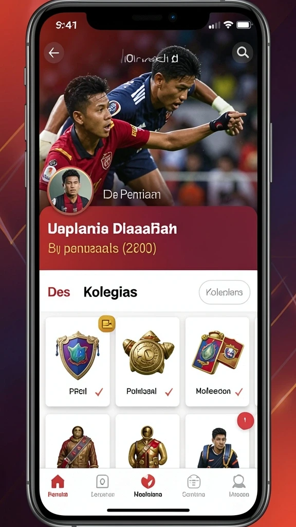Tampilan utama yang memukau dan menarik.