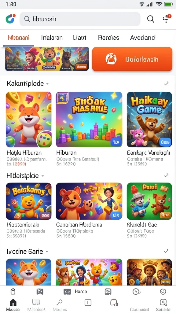 Tantangan menarik untuk semua pemain.