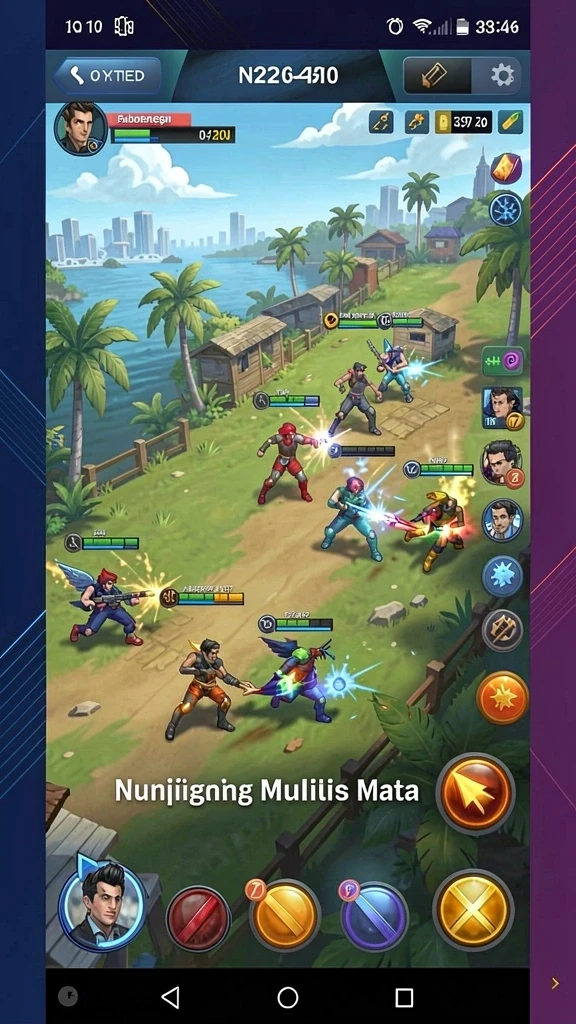 Karakter unik dengan desain yang kreatif.