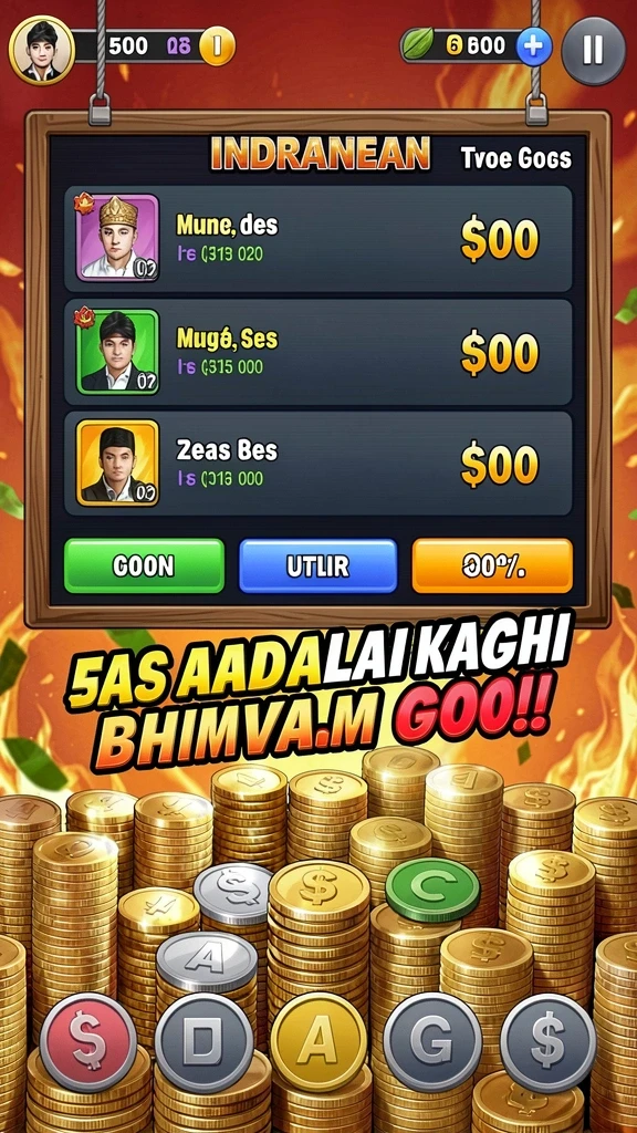 Fitur leaderboard untuk bersaing dengan teman.