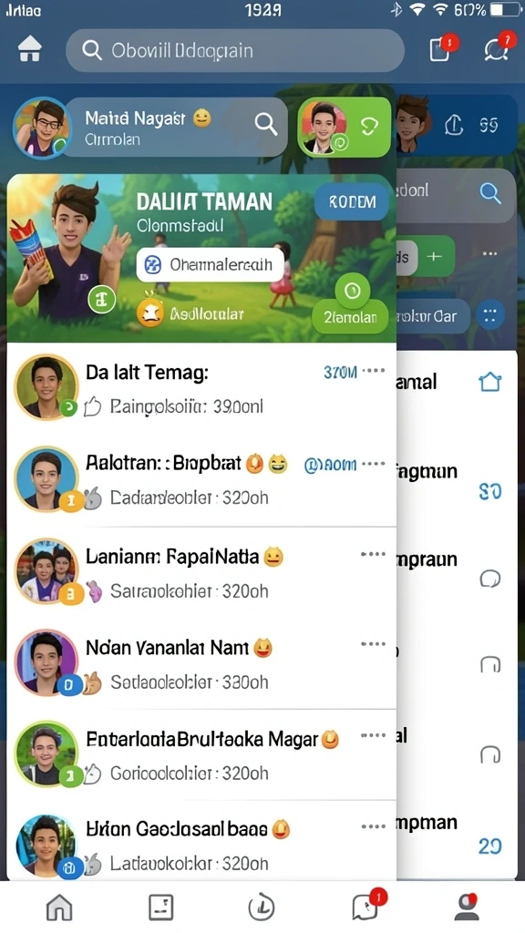 Karakter unik yang siap menemani petualangan Anda.