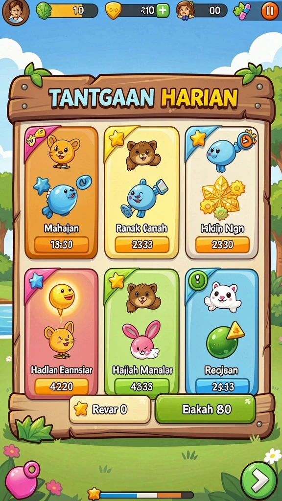 Fitur multiplayer yang memungkinkan persaingan seru.