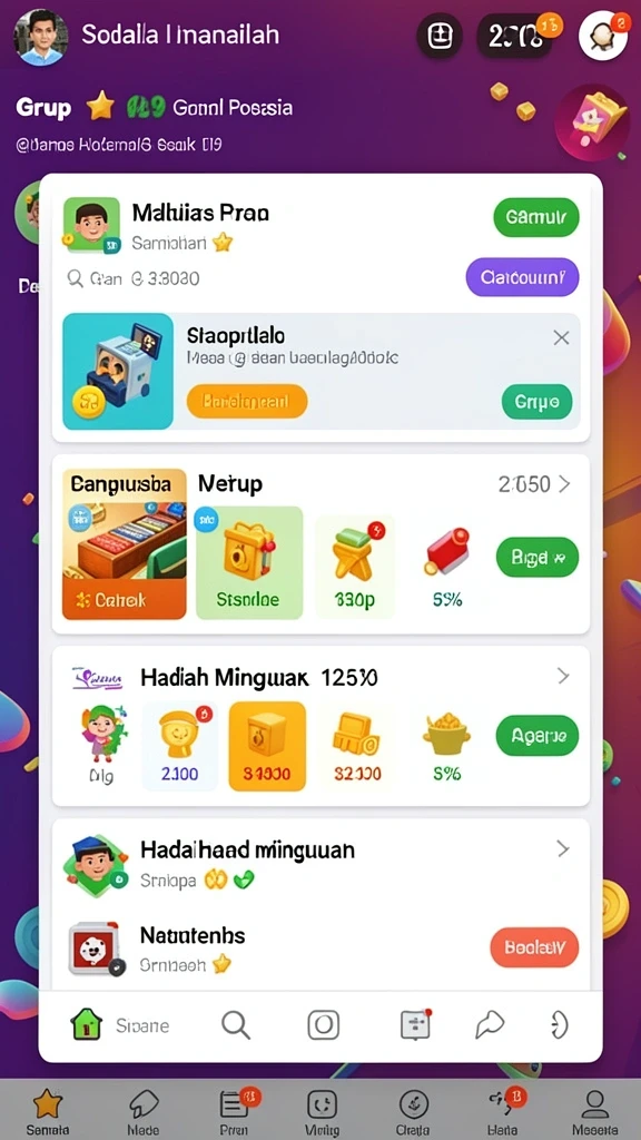 Screenshot menunjukkan pemandangan indah dari dunia permainan.