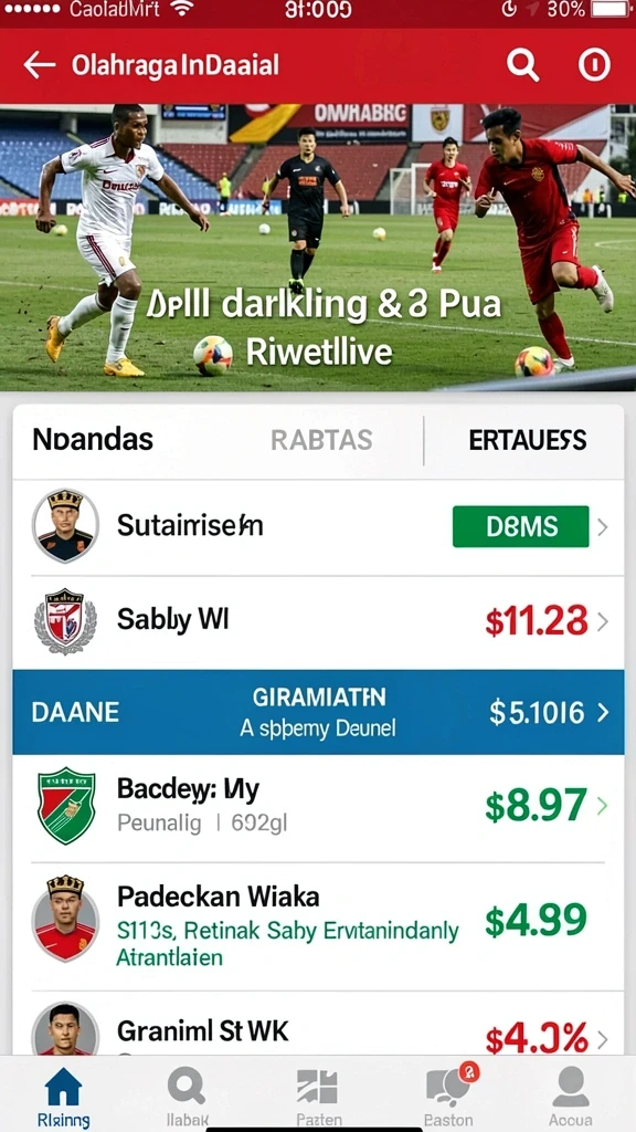 Karakter unik siap menantang lawan.