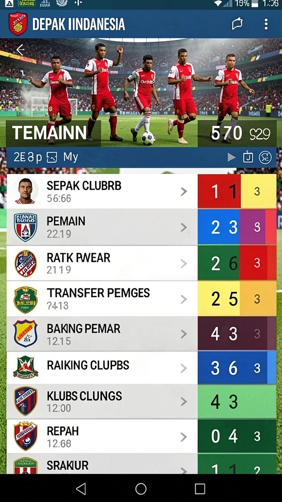 Tampilan antarmuka yang intuitif dan menarik.