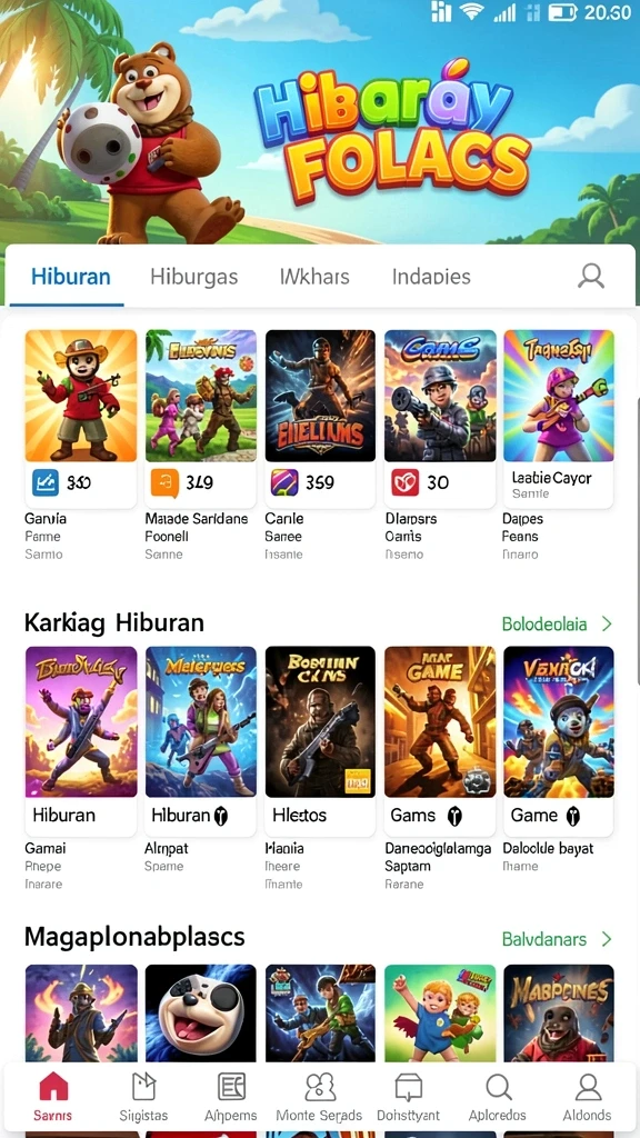 Berbagai tema permainan slot yang seru.