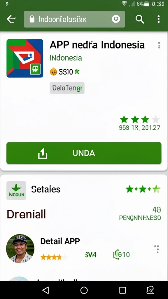 Tampilan antarmuka yang user-friendly dan menarik.