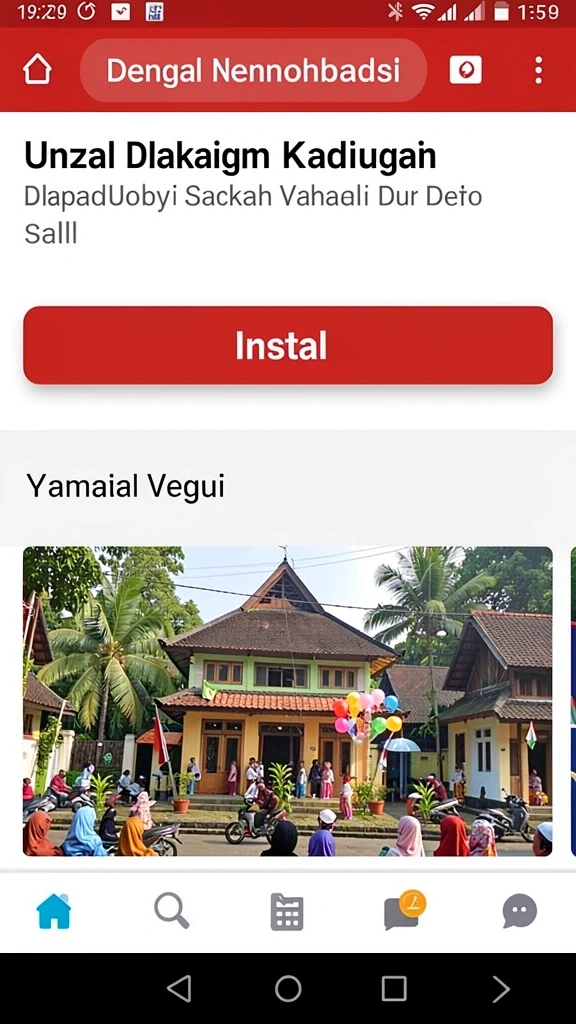Tampilan antarmuka yang sederhana dan intuitif.