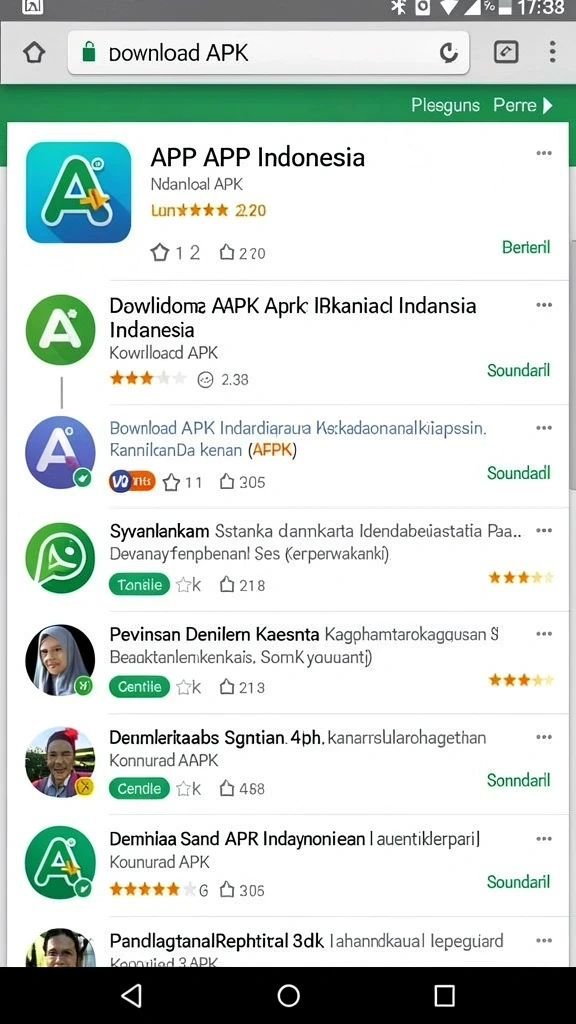 Leaderboard menampilkan pemain dengan skor tertinggi.