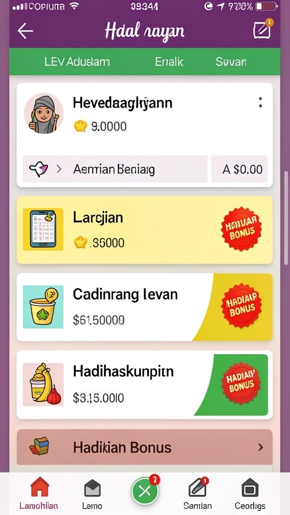 Fitur terbaru yang menambah keseruan dalam bermain.