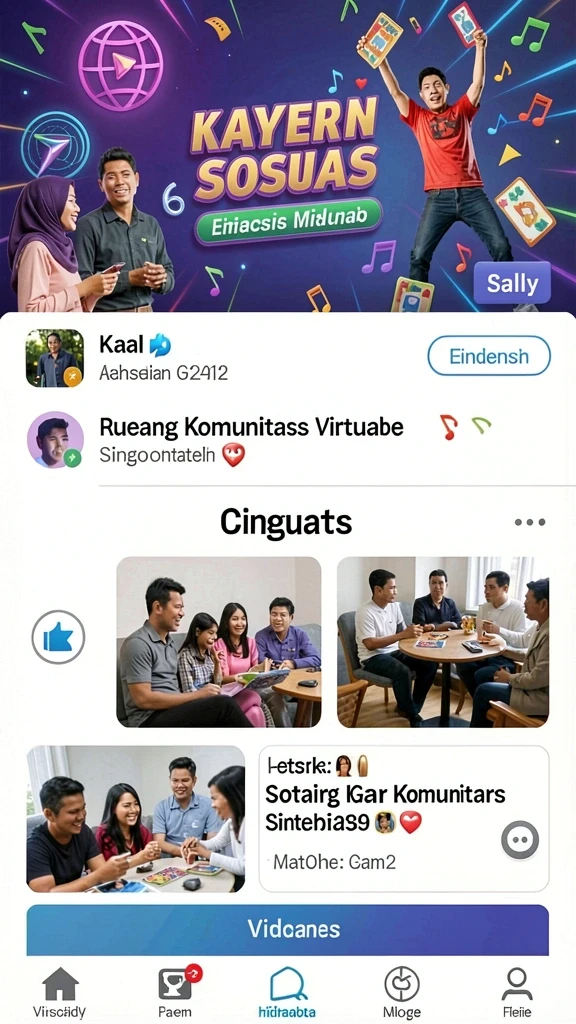 Tampilan grafis yang memukau di LANGIT99.