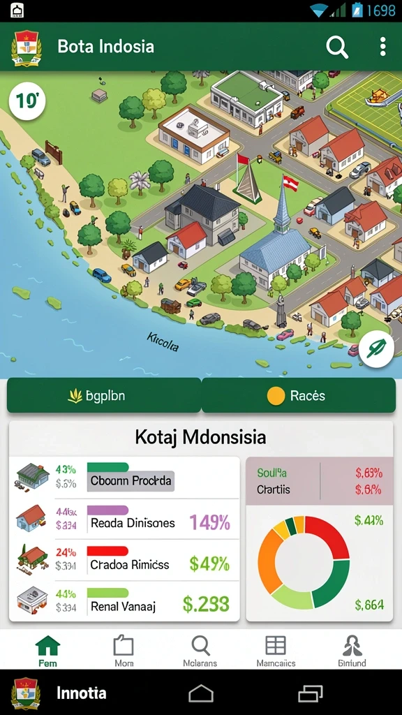 Tampilan antarmuka yang ramah pengguna.