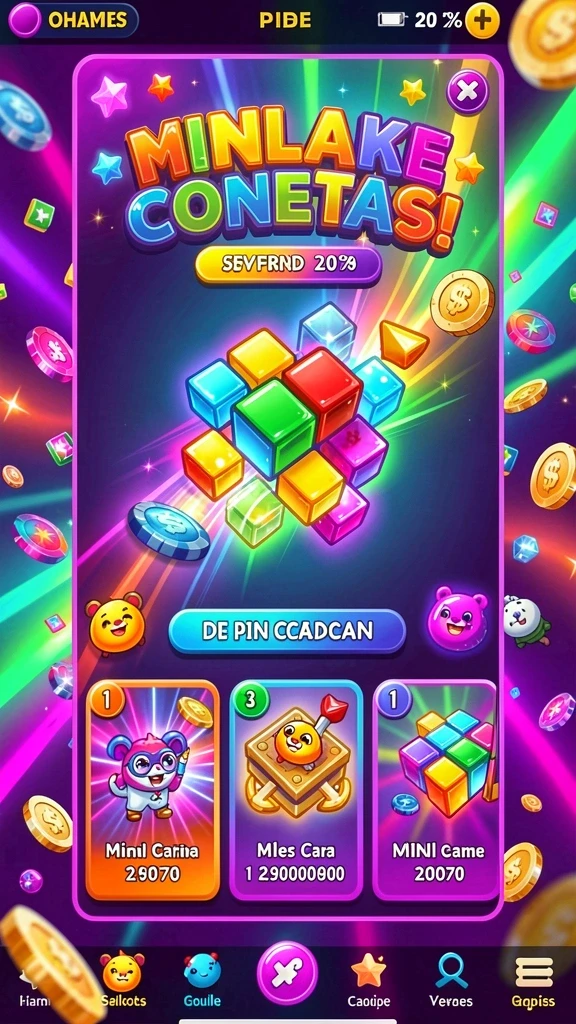 Grafik warna-warni yang menawan.