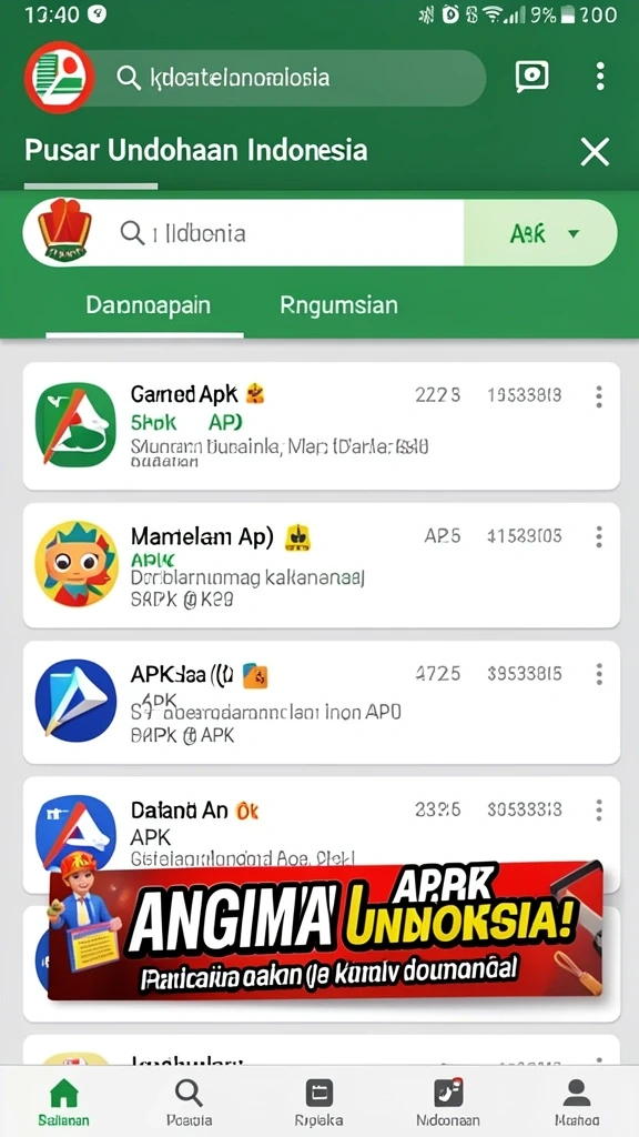 Tampilan antarmuka yang menarik dan mudah digunakan.