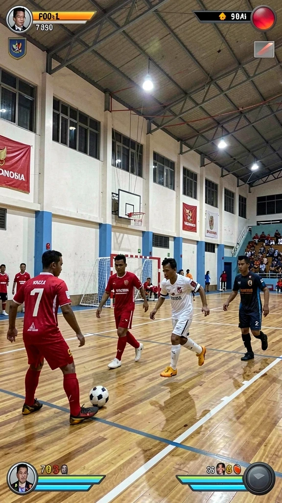 Tampilan antarmuka aplikasi yang ramah pengguna.