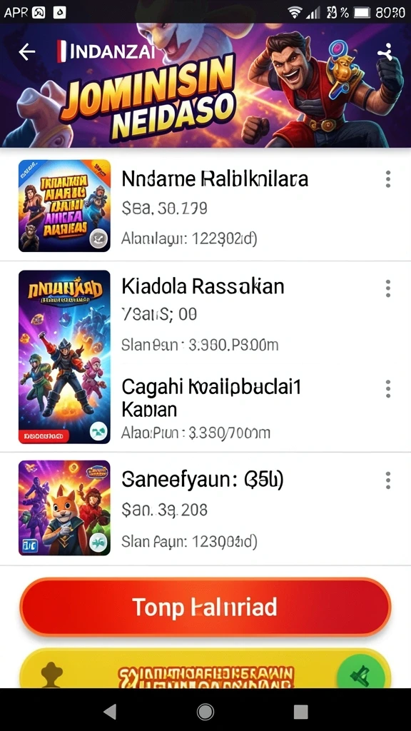 Screenshot menunjukkan antarmuka permainan yang intuitif.