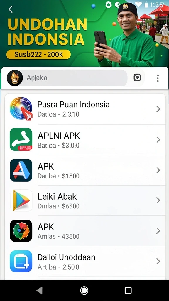 Screenshot pertarungan seru melawan monster.