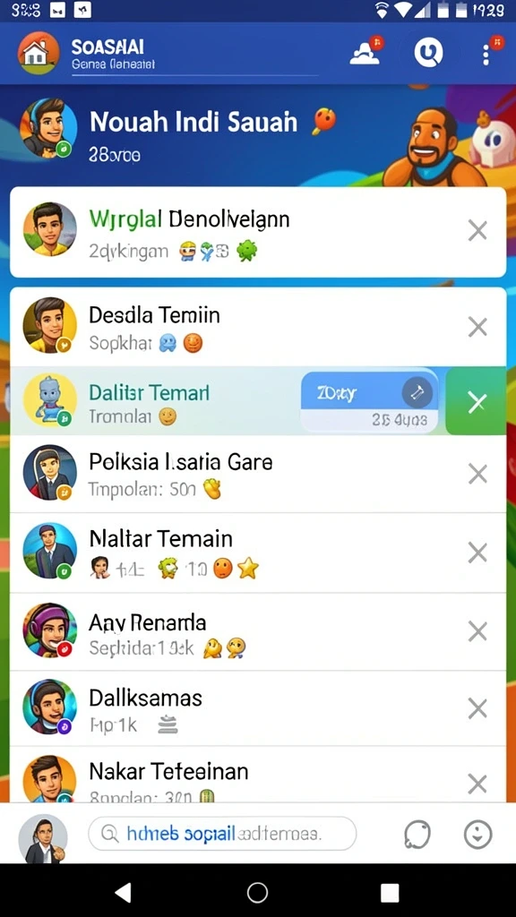 Mode permainan yang beragam dan menantang.