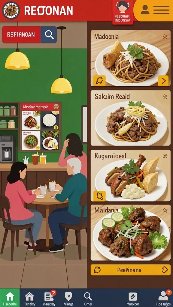 Tangkapan layar dengan menu pilihan permainan yang beragam.