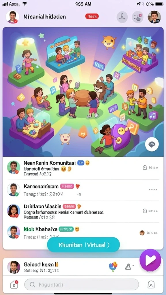 Karakter-karakter unik dan menarik untuk dijelajahi.