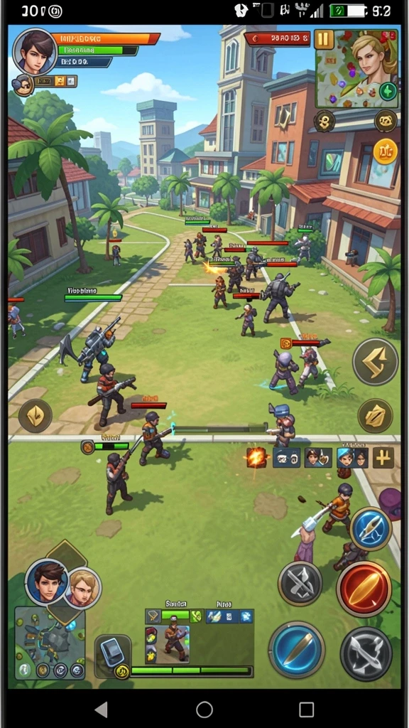 Screenshot aksi seru dalam game RAJAWALI55.