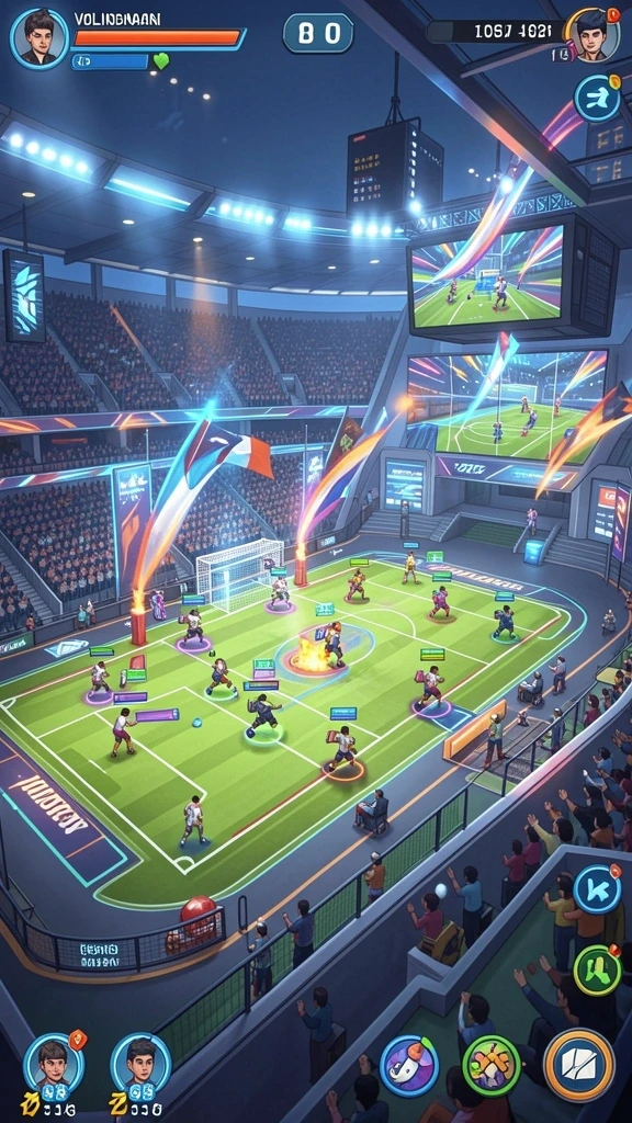Tangkapan layar gameplay yang mendebarkan.