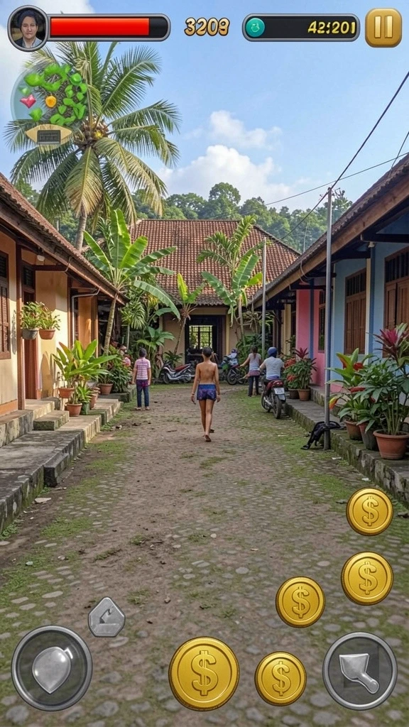 Tampilan utama aplikasi SPBU77 yang intuitif.
