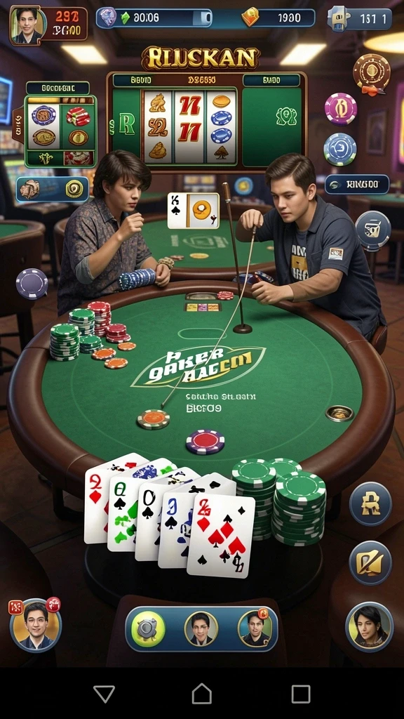 Beragam permainan slot yang mendebarkan.