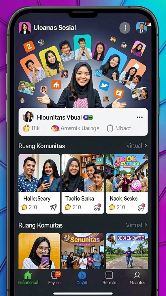 Tampilan awal permainan TEMPOTOTO yang menarik.