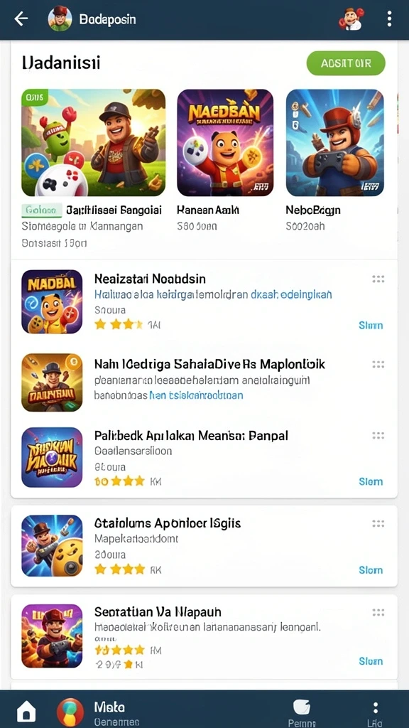 Fitur sosial yang memungkinkan interaksi antar pemain.