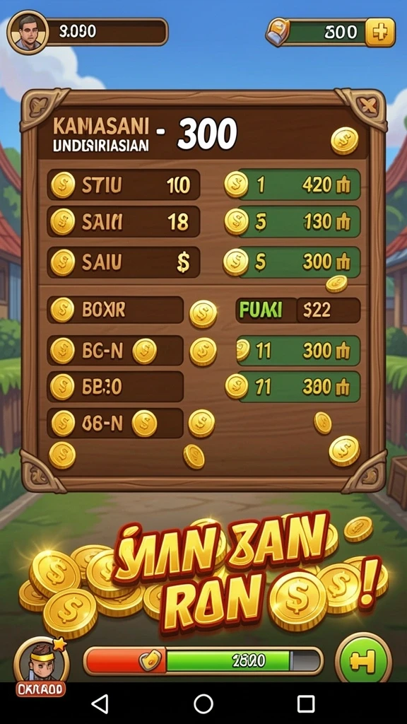 Sistem reward yang menarik untuk pemain.