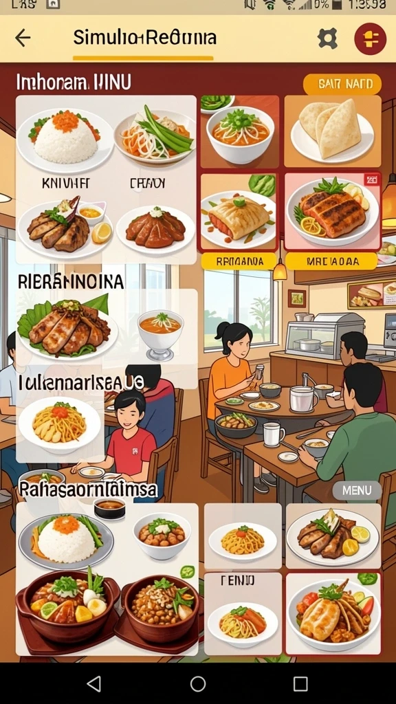 Tampilan antarmuka yang menarik dan mudah dinavigasi.