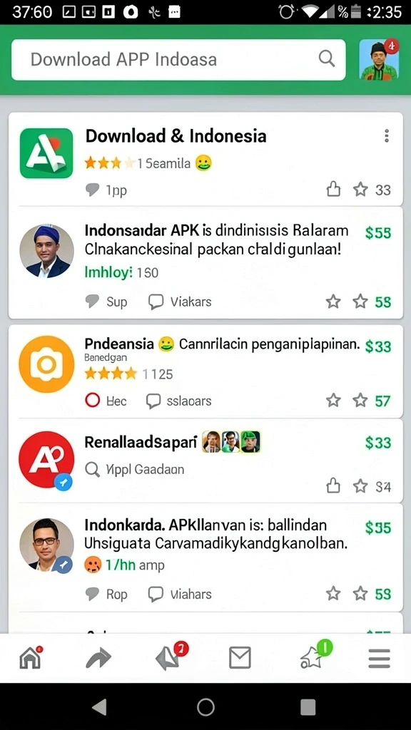 Tampilan antarmuka X88 yang menarik dan mudah digunakan.