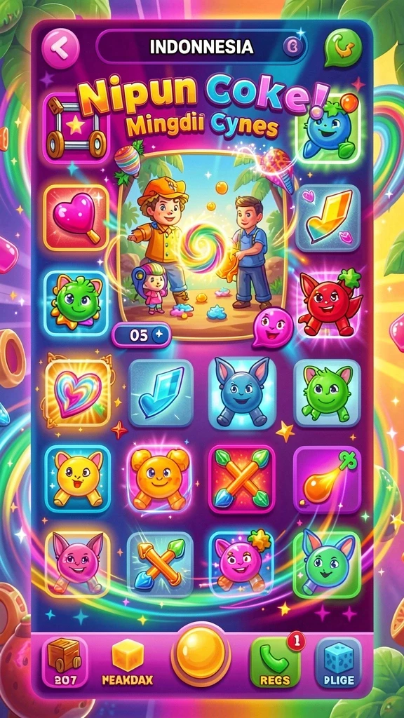 Tantangan yang semakin seru di setiap level.